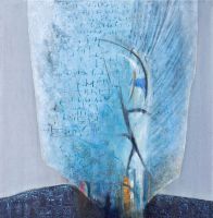 source-nuage,huile sur toile,80x80cm